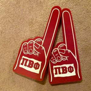 Pi beta phi foam fingers